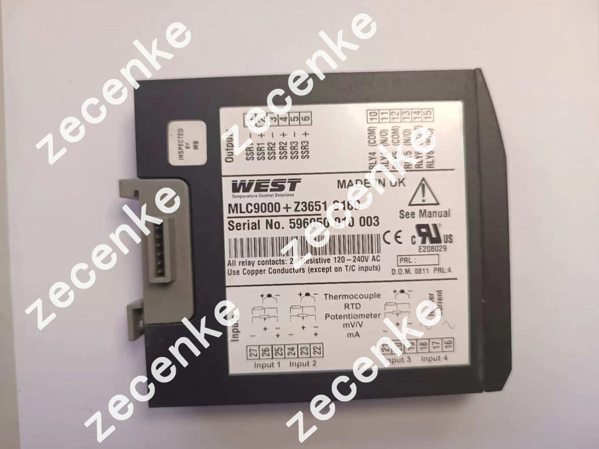 Used WEST MLC9000+Z3651 S160 Control Module