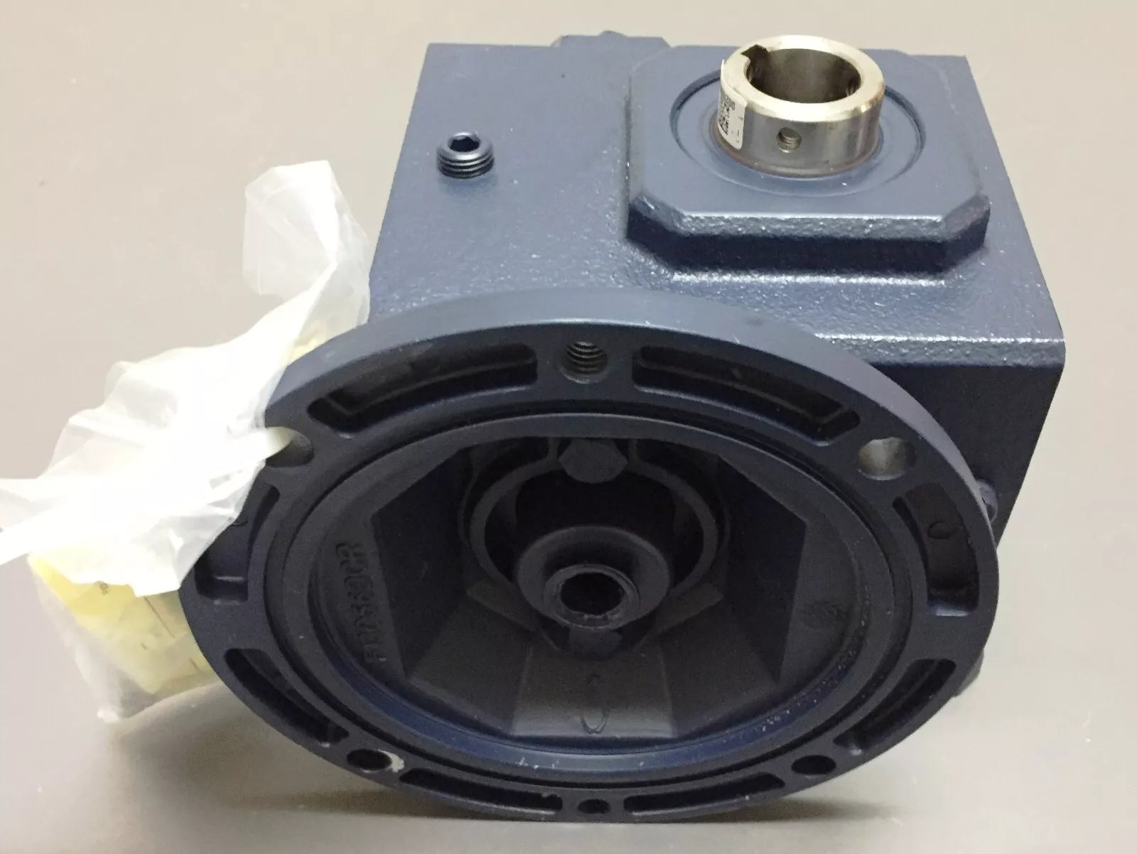 Grove Gear Ironman GR-FHMQ-818-60-HL-56-16 FTG Right Angle Reducer Ratio 60:1