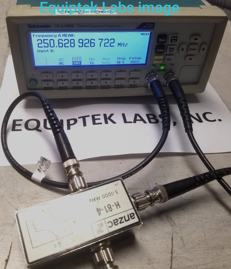 FCA3000 Timer/Counter/Analyzer 300MHz
