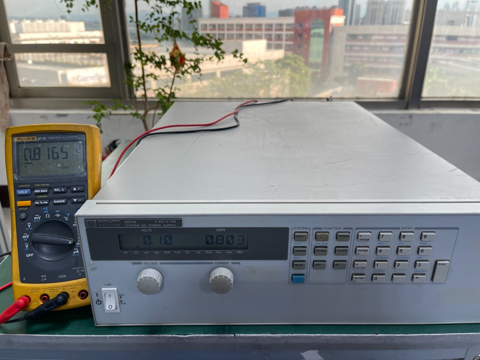 HP Agilent 6674A System DC Power Supply 2000W, 60V, 35A _1281 - XG eqpt