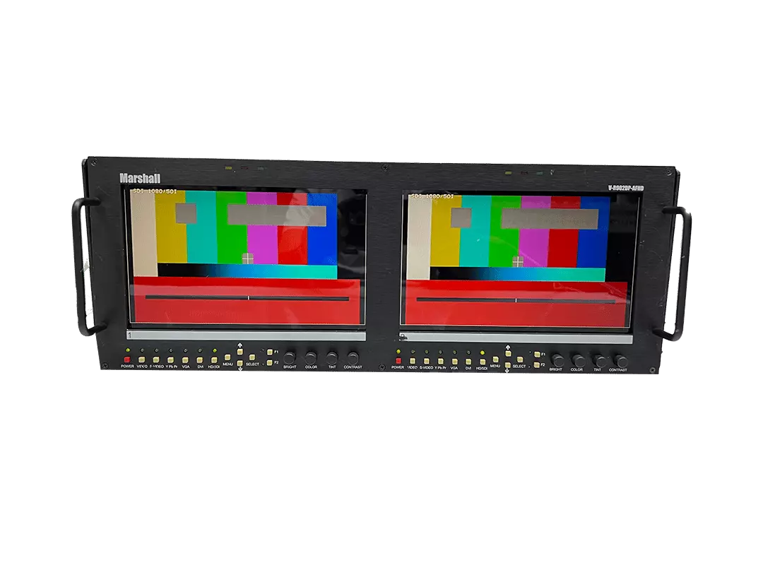 MARSHALL V-R902DP-AFHD Dual Screen 9 HD/SD Monitor Set