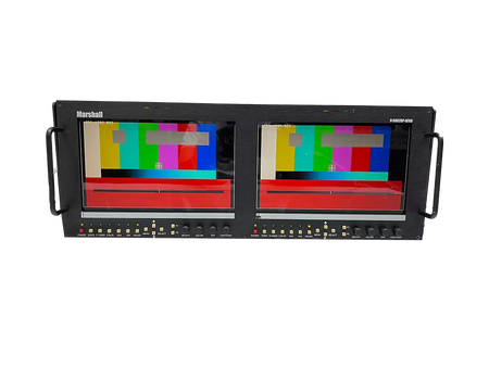 MARSHALL V-R902DP-AFHD Dual Screen 9 HD/SD Monitor Set