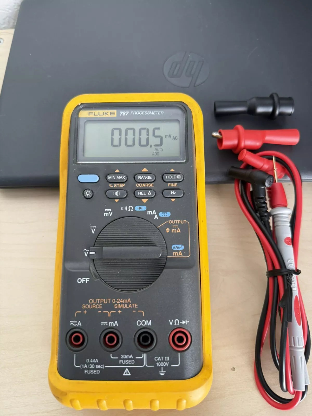 FLUKE 787 Processmeter with Leads - Fast Shipping (Tested)