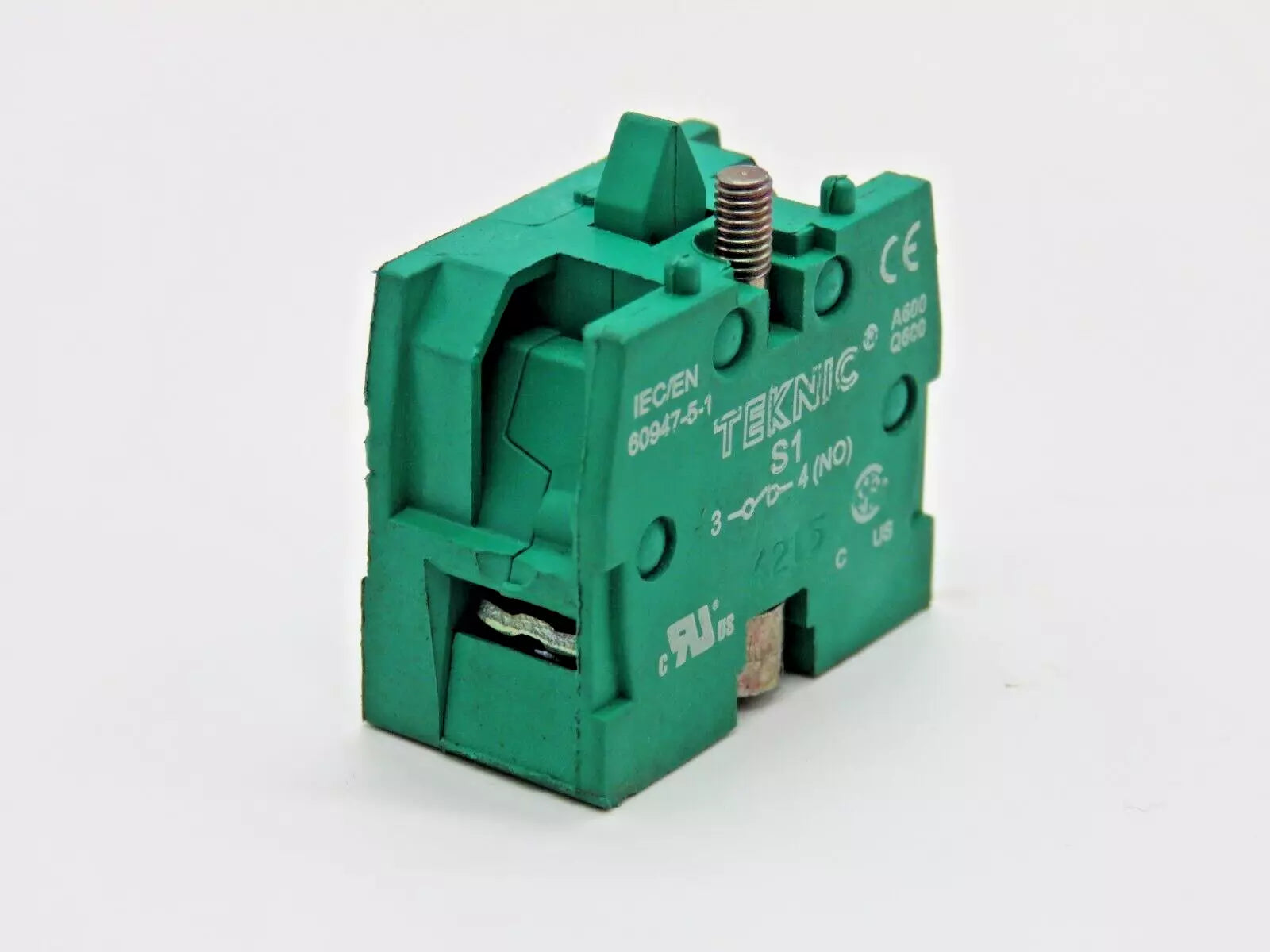 Teknic S1 Push Button Contact Block, 16A, 2.5mm