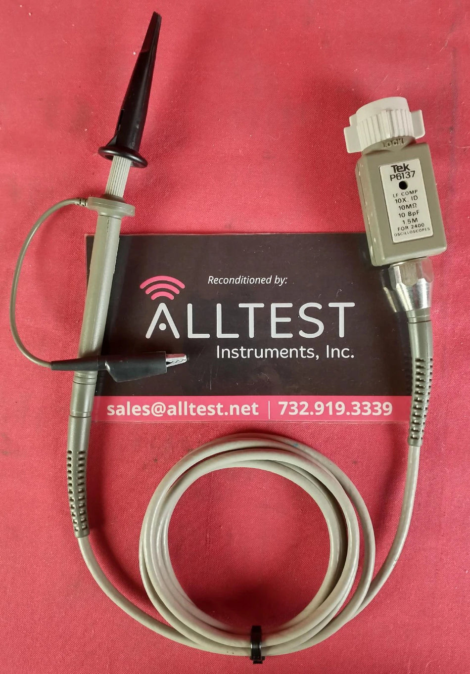 Tektronix P6137 Probe 400MHz High-Frequency Oscilloscope Probe