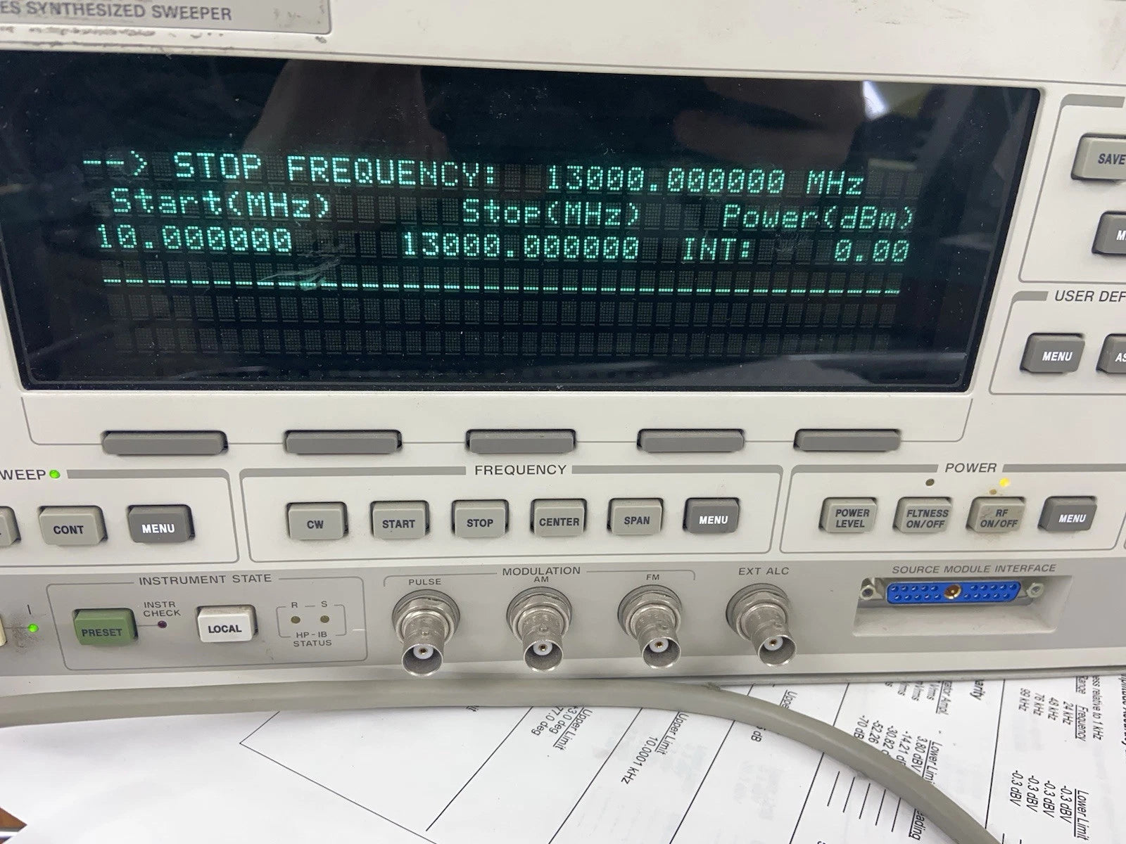 Anritsu Handheld Spectrum Analyzer Master MS2720T Portable with Excellent Calibration and Options