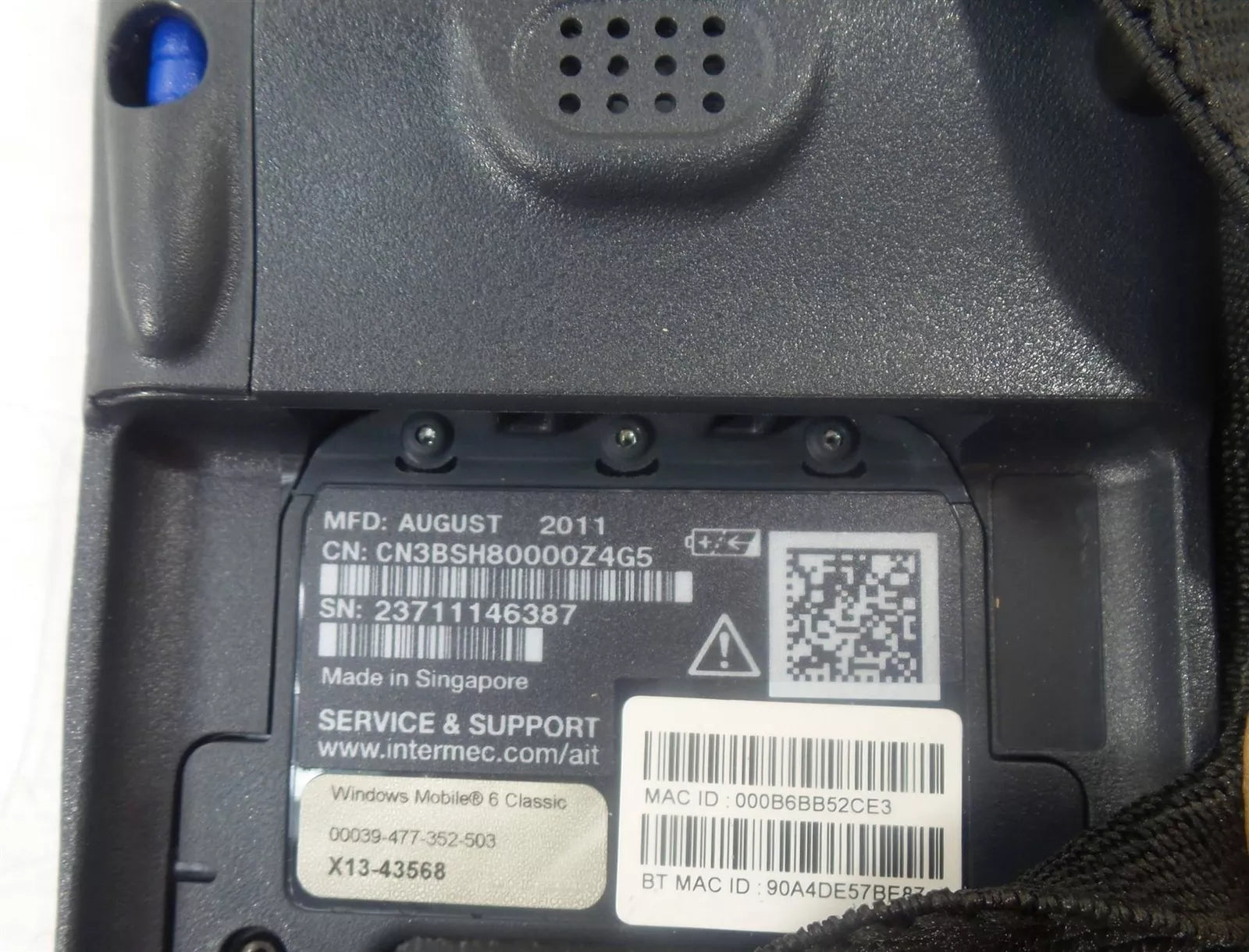 New Intermec CN3NI Handheld Computer Barcode Scanner