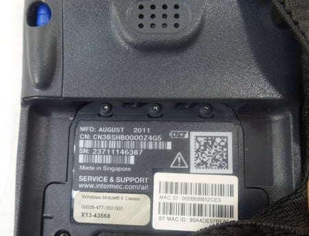 New Intermec CN3NI Handheld Computer Barcode Scanner