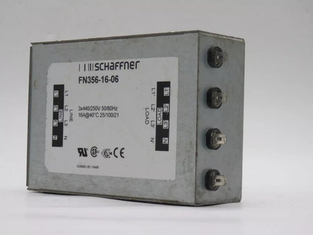 Schaffner FN356-16-06 Noise Filter 16A 3 Phase Neutral 250V