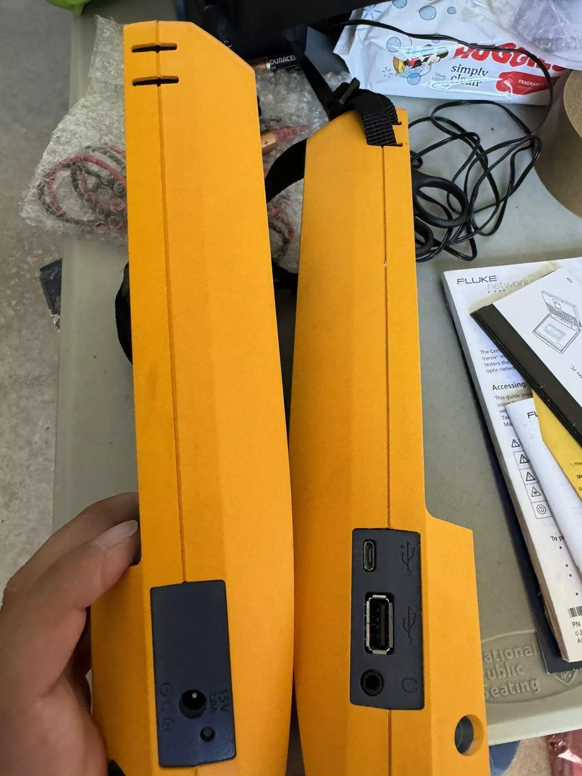 Fluke Networks DSX-5000 Versiv Cat6 Cable Certifier Tester Kit & FI-1000-Kit