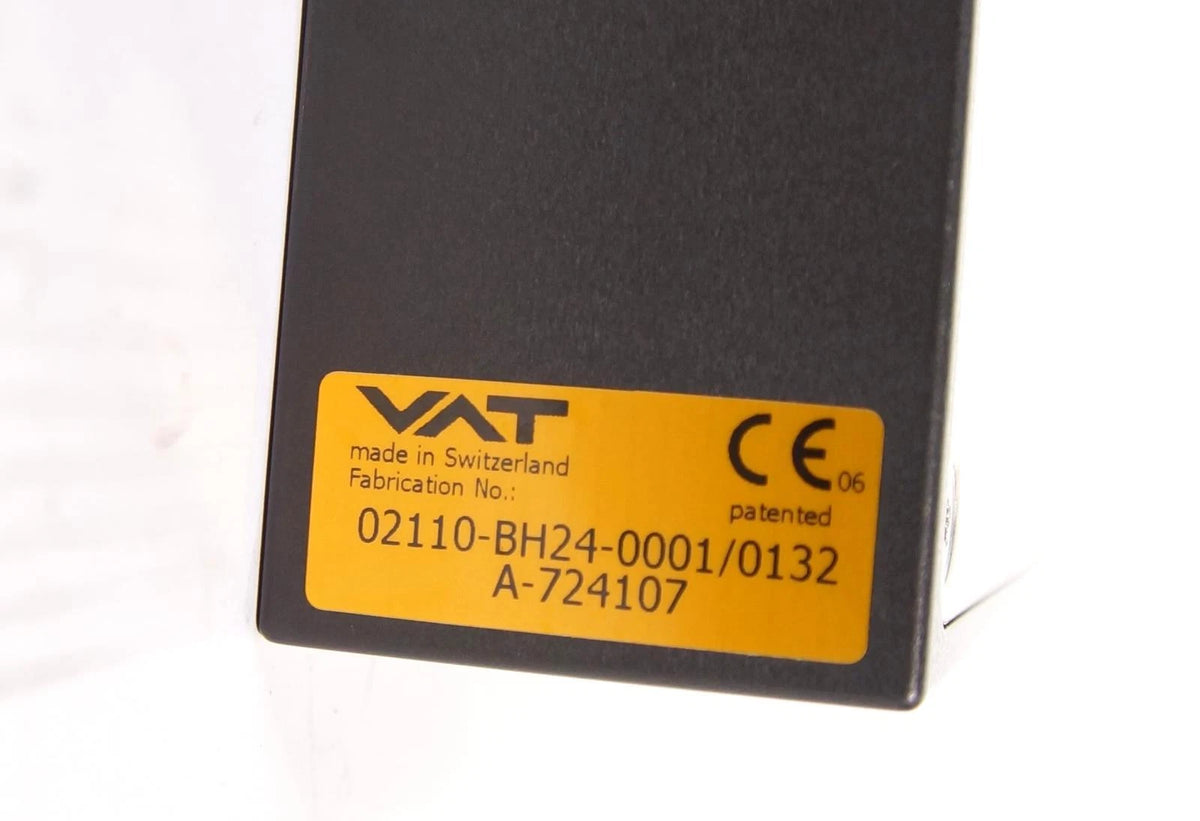 VAT RECTANGULAR GATE VALVE TRANSFER 02110-BH24-0001/132 A-724107