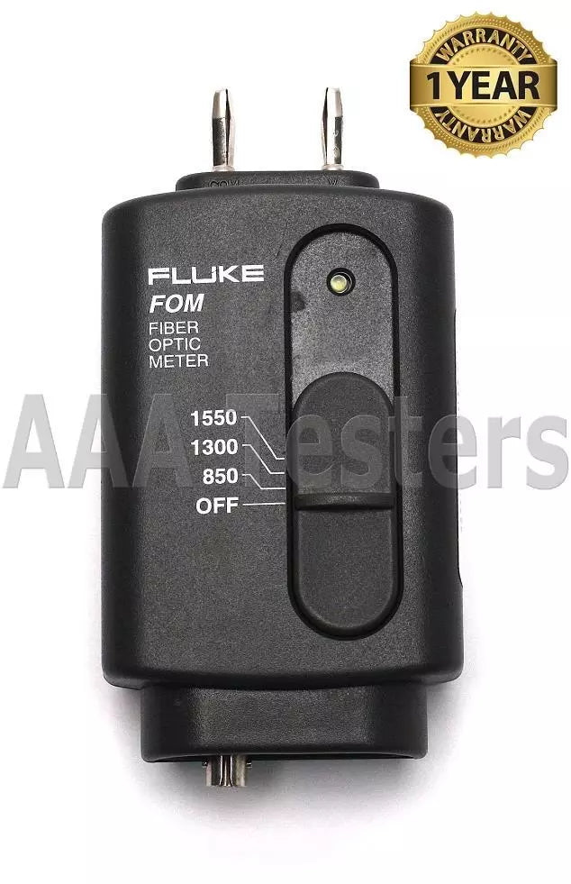 Fluke Networks DSP-FOM SM MM Fiber Optic Power Meter For DSP-4000 DSP-4300 FOM