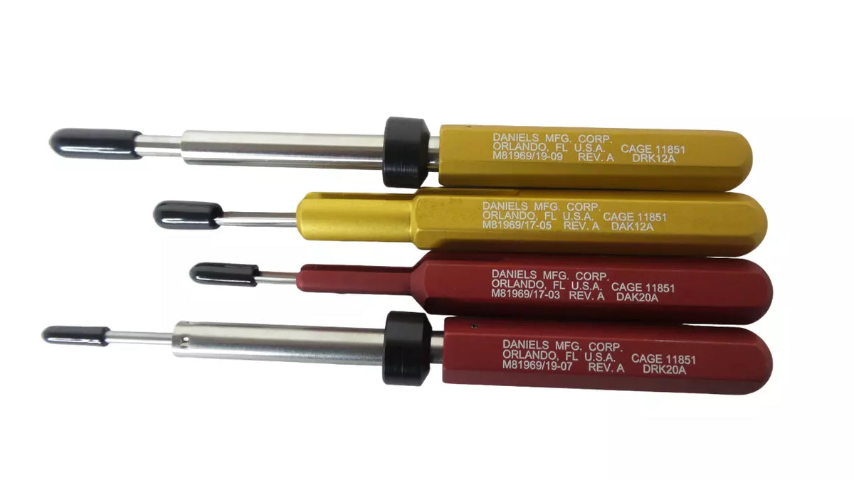Lot of 4 Daniels Removal Tools DRK20A/DAK20A /DRK12A /DAK12A