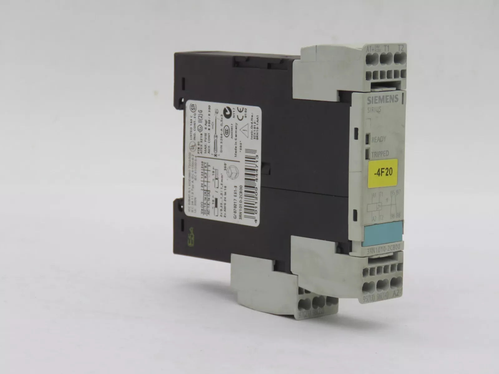 SIEMENS 3RN1010-2CB00 Motor Protection Module 24VDC Supply Voltage DIN-Railmount