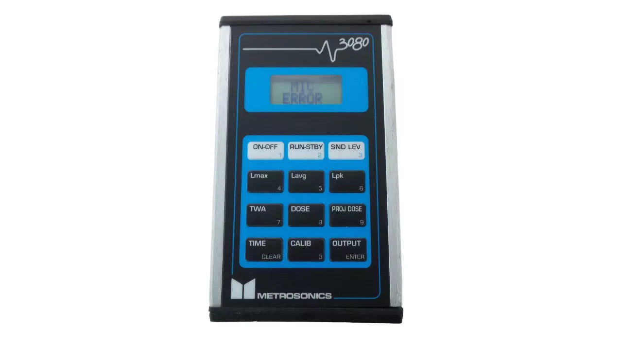 Metrosonics DB-3080 Permissible Sound Level Meter