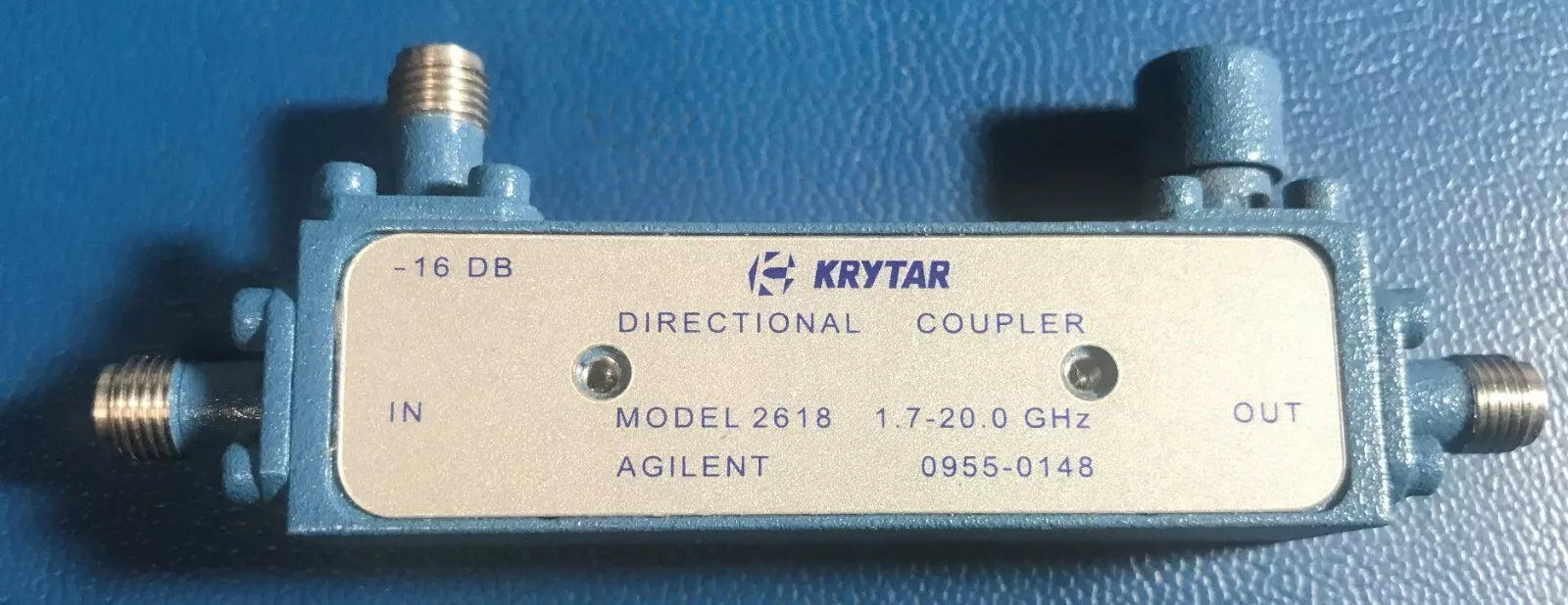 Krytar 2618 Directional Coupler 1.7-20GHz Keysight P/N 0955-0148