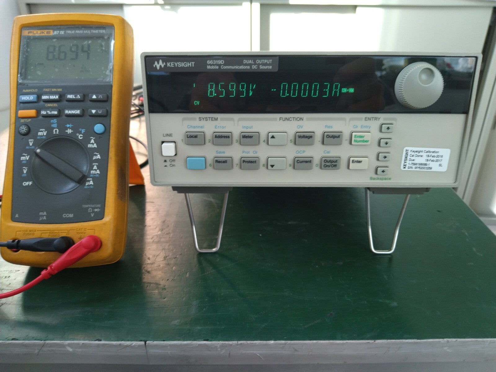 Keysight Agilent 66319D Mobile Communications DC Source - XG eqpt