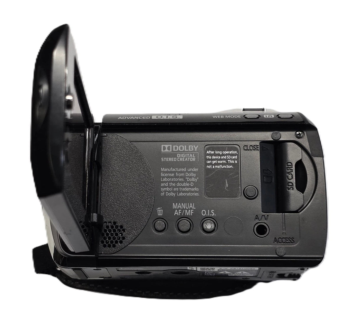 Panasonic SDR-H80P 70X Optical Zoom HDD Camera - Free Shipping