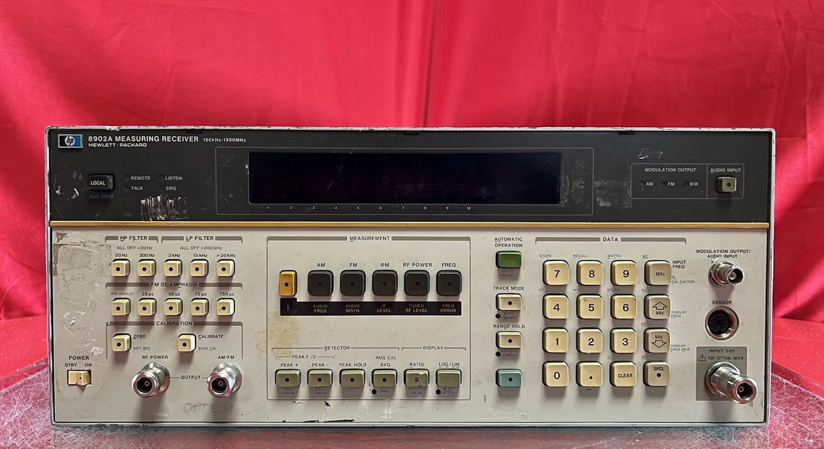 Agilent Keysight 8902A Measuring Receiver SN 2645A00894
