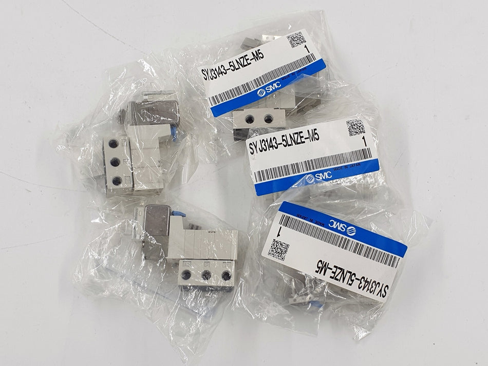 SMC SYJ3143-5LNZE-<wbr/>M5 4/5-Port Solenoid Valve