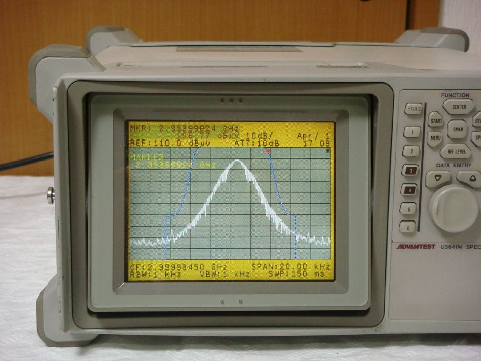 Advantest U3641N 3GHz RF Field Analyzer