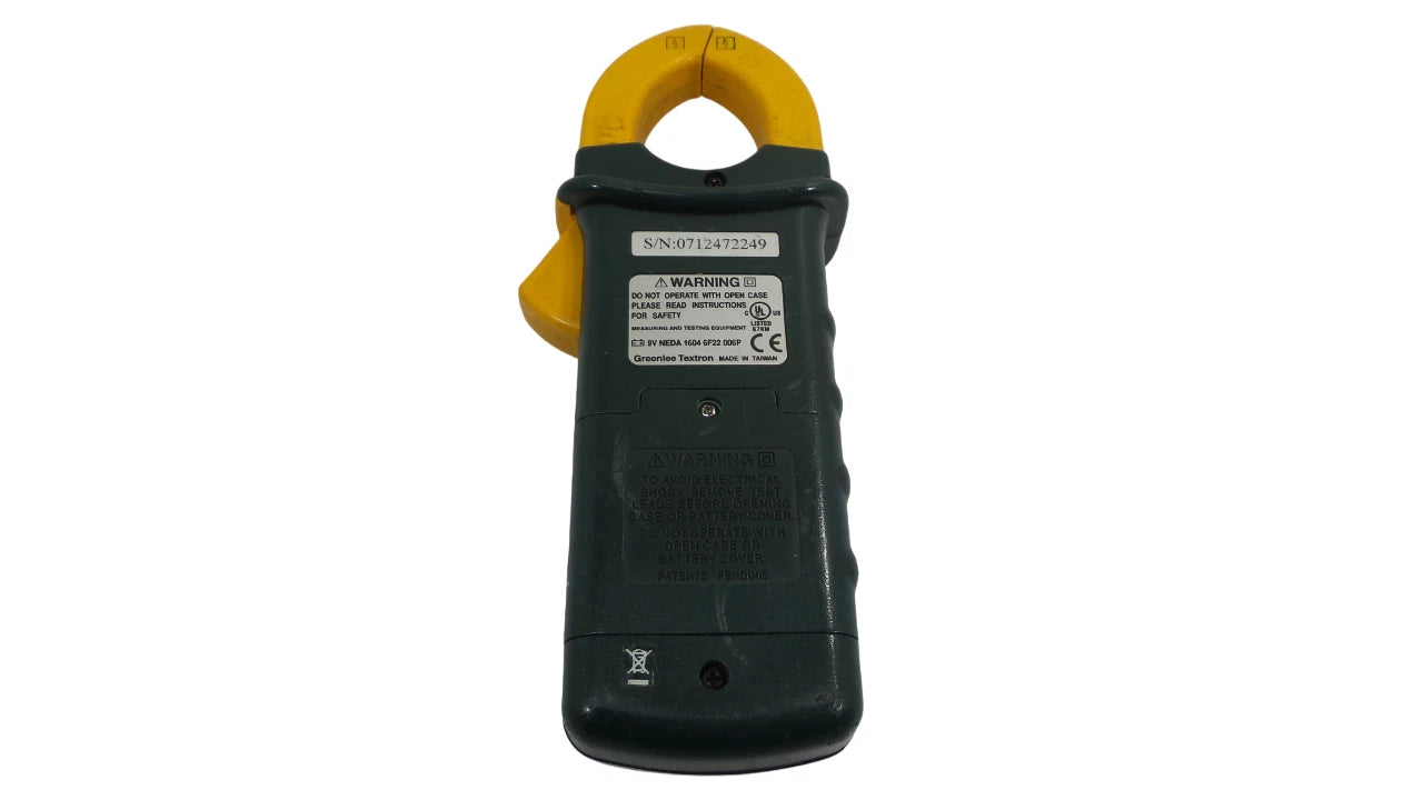 Greenlee CM-600 AC 600A Clamp-on Meter Multimeter