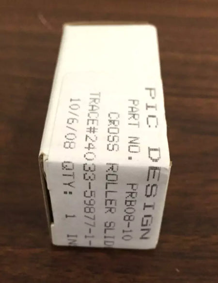 PIC DRB08-10 Aluminum Cross Roller Slides 0.0001 Accuracy 1 Travel