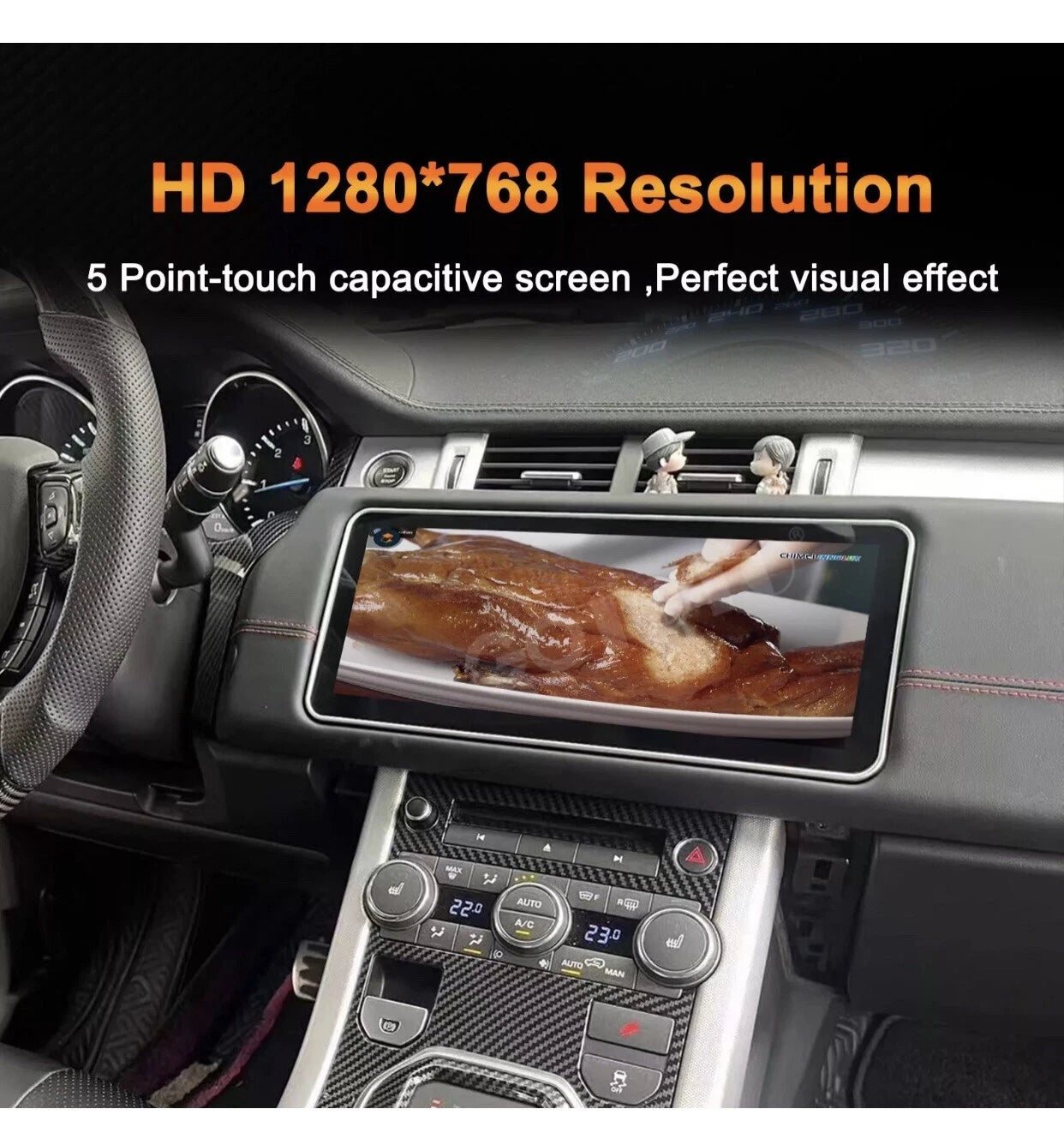 12.3" Android Car Stereo GPS Navigation for Land Rover Range Rover Evoque 2011-2018