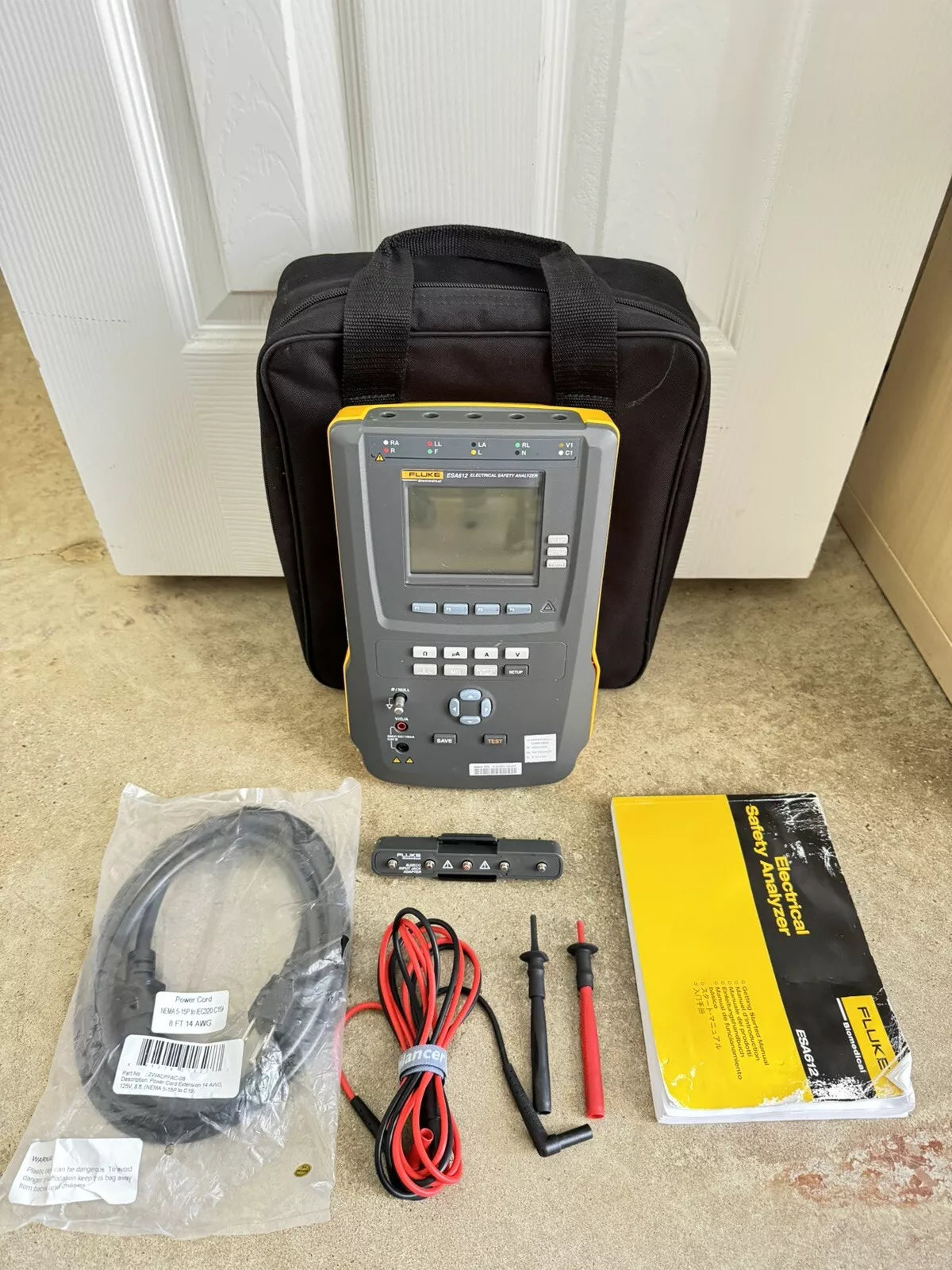 Fluke Biomedical ESA612 230V AC Electrical Safety Analyzer CALIBRATED 2024