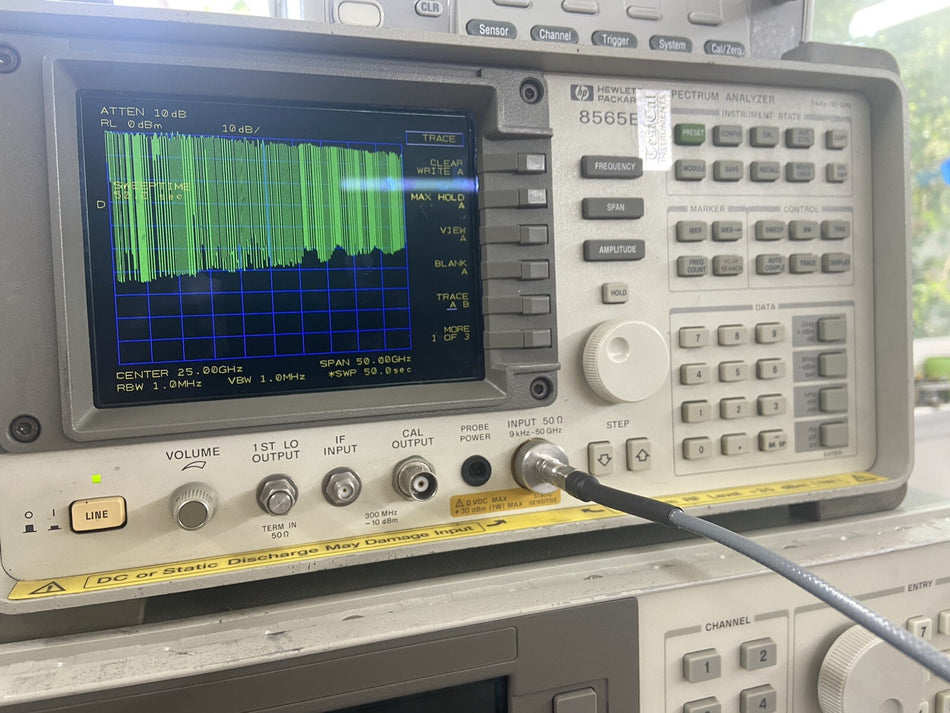 AGILENT HP 8565E 50Ghz Spectrum Analyzer CALIBRATED w/Warranty