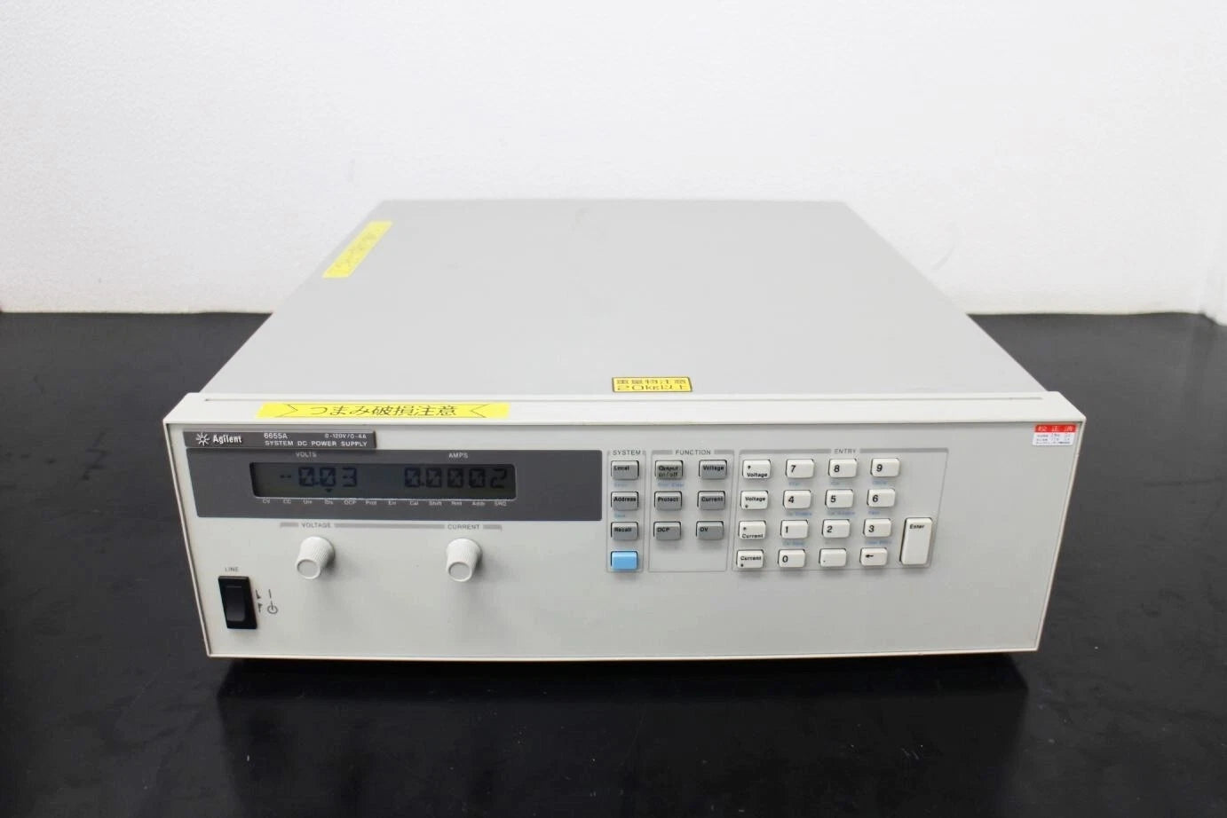 Agilent 6655A 120V 4A 500W System Power Source