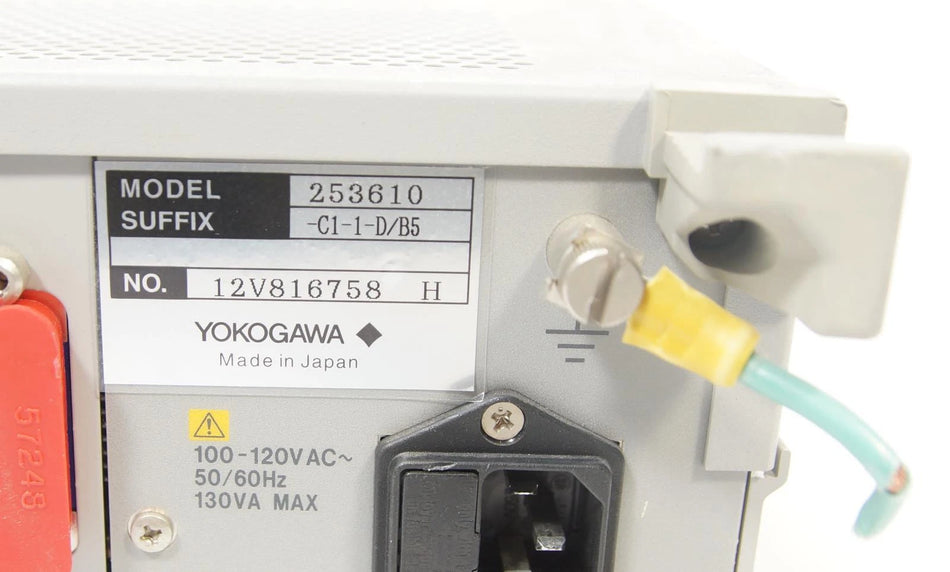 Yokogawa WT1010 Digital Power Meter Model 253610 Signal Multi-Meter