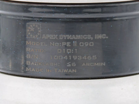 Apex Dynamics PE11090 Inline Planetary Gearbox Made in Taiwan