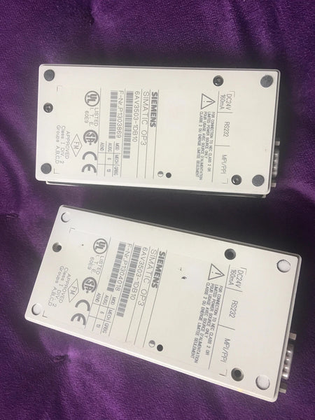 Siemens 6AV3503-1DB10 OP3: Product Details & Specifications