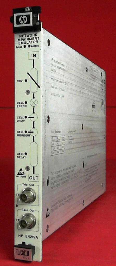 HP Agilent Keysight E4219A ATM Network Impairment Emulator