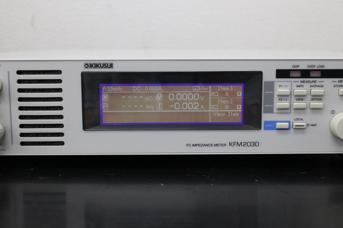 KIKUSUI KFM2030 fuel cell Impedance Meter potentionstat galvanostat battery test