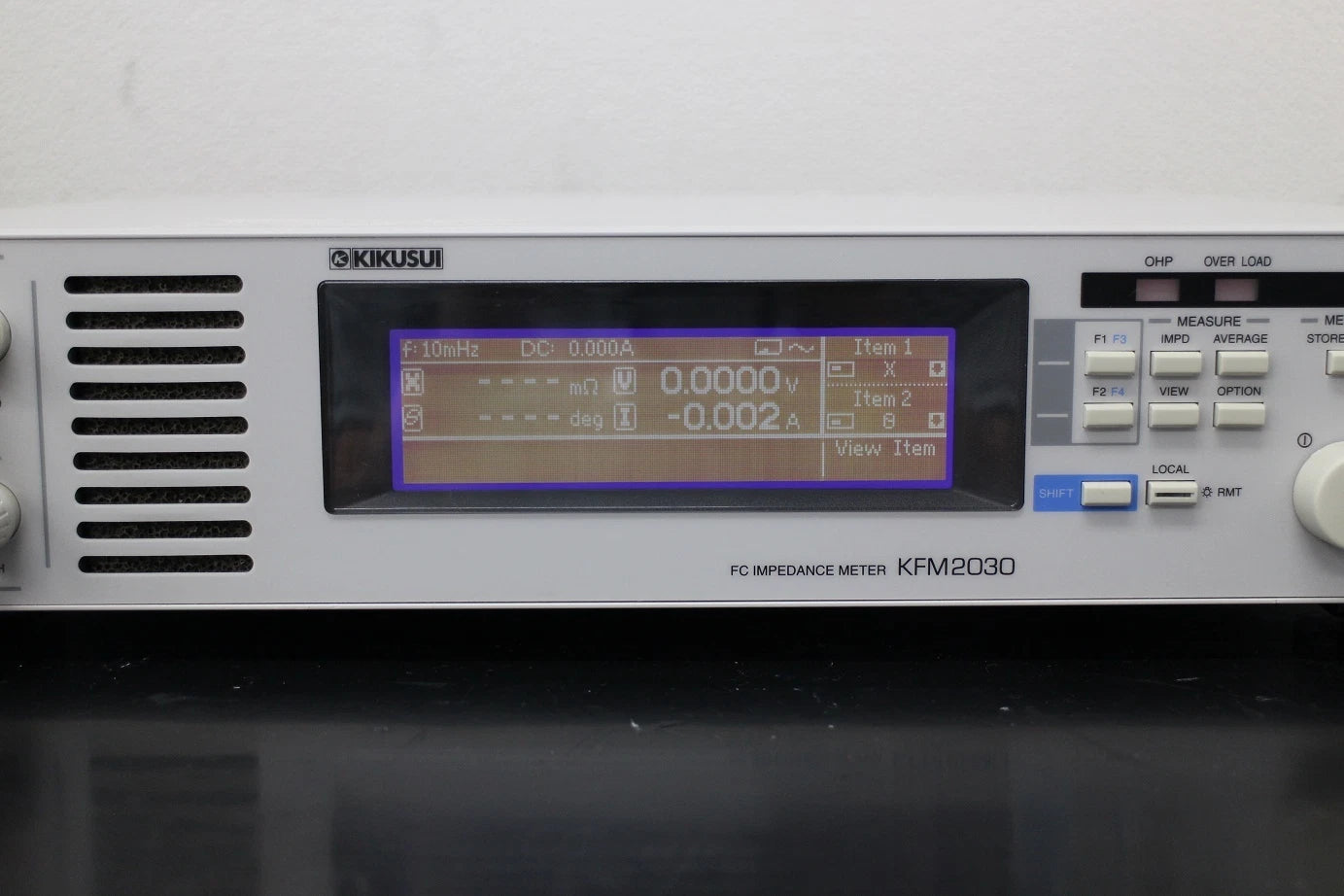 KIKUSUI KFM2030 fuel cell Impedance Meter potentionstat galvanostat battery test