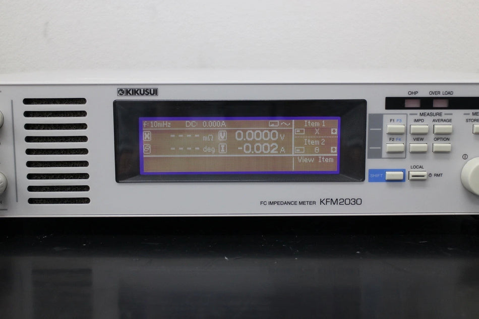 KIKUSUI KFM2030 fuel cell Impedance Meter potentionstat galvanostat battery test