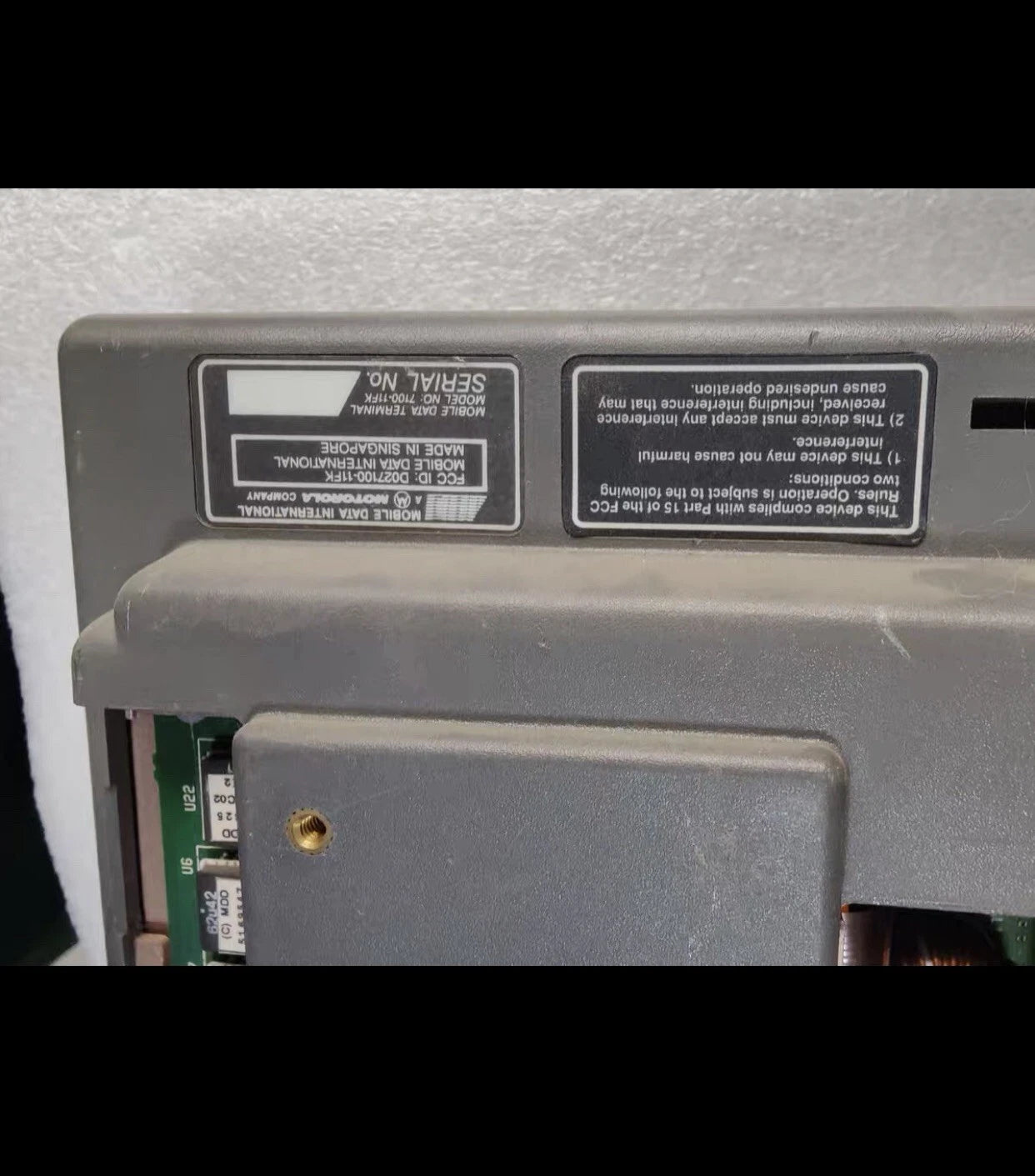 1PCS Used Coverage PLUS 7100CP/7100-11 Fk/D027100-11F K
