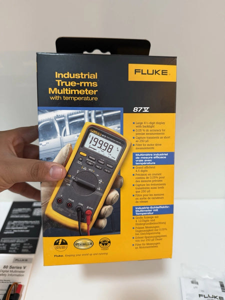 Fluke 87-V Industrial True RMS Digital Multimeter (MFG 2024)