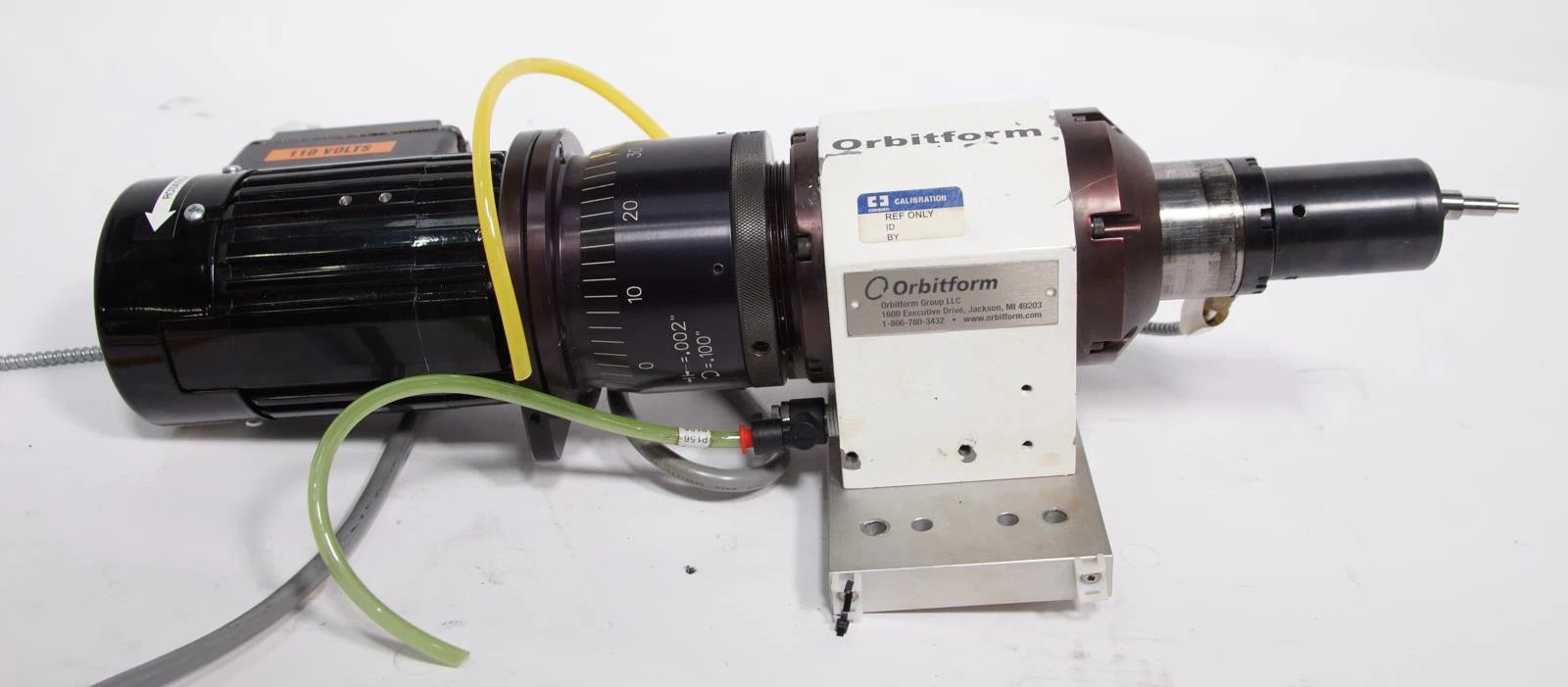 Orbitform M-105A-000-LS Pneumatic Powerhead for Orbital Riveting