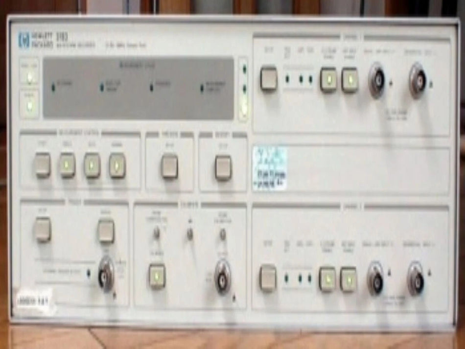 HP 5183A DC-3MHz 12Bit 2ch 65KW Waveform Recorder