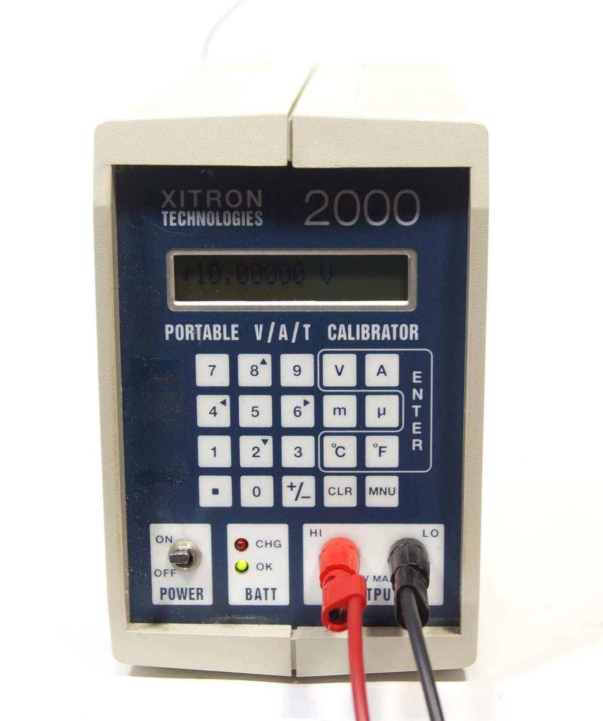 XiTron Technologies 2000 Portable V/A/T DC Calibrator Temperature Source