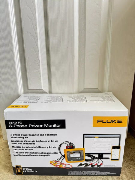 FLUKE 3540 FC 3-Phase Power Monitor / New Sealed