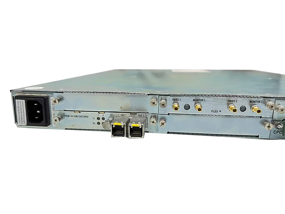 Harmonic Electra 8240 HD AVC 4 Channel SD/HD MPEG-2 and MPEG-4 Encoder 2x IOM-FL