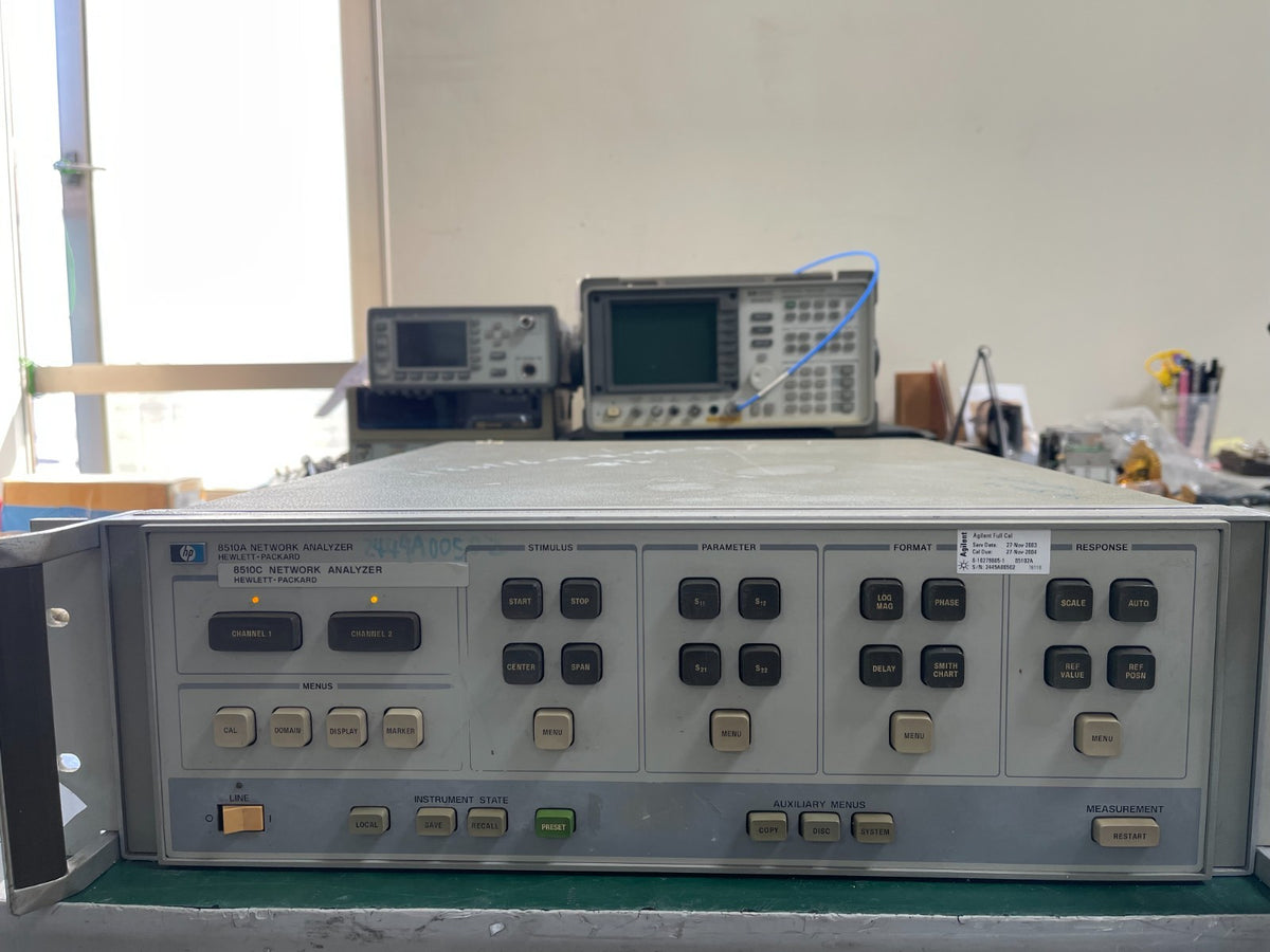 HP 8510A Network Analyzer IF/Detector 85102A upgraded to 85103C _0502 - XG eqpt