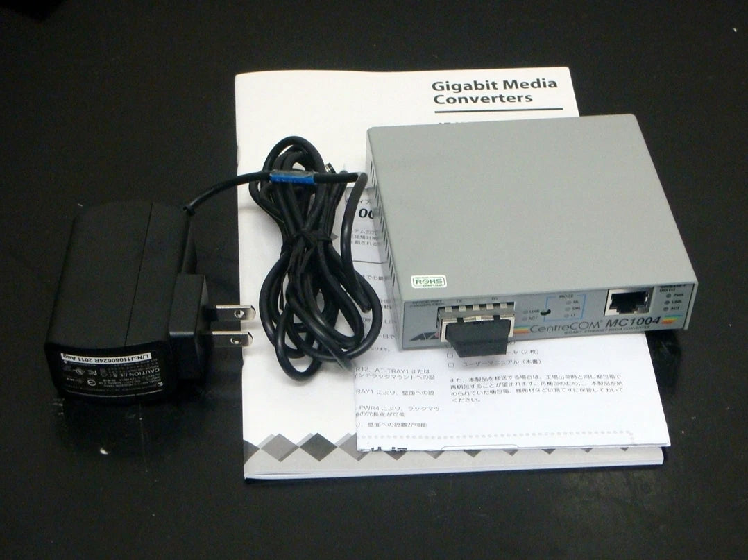 CentreCOM MC1004 Gigabit Ethernet Media Converter