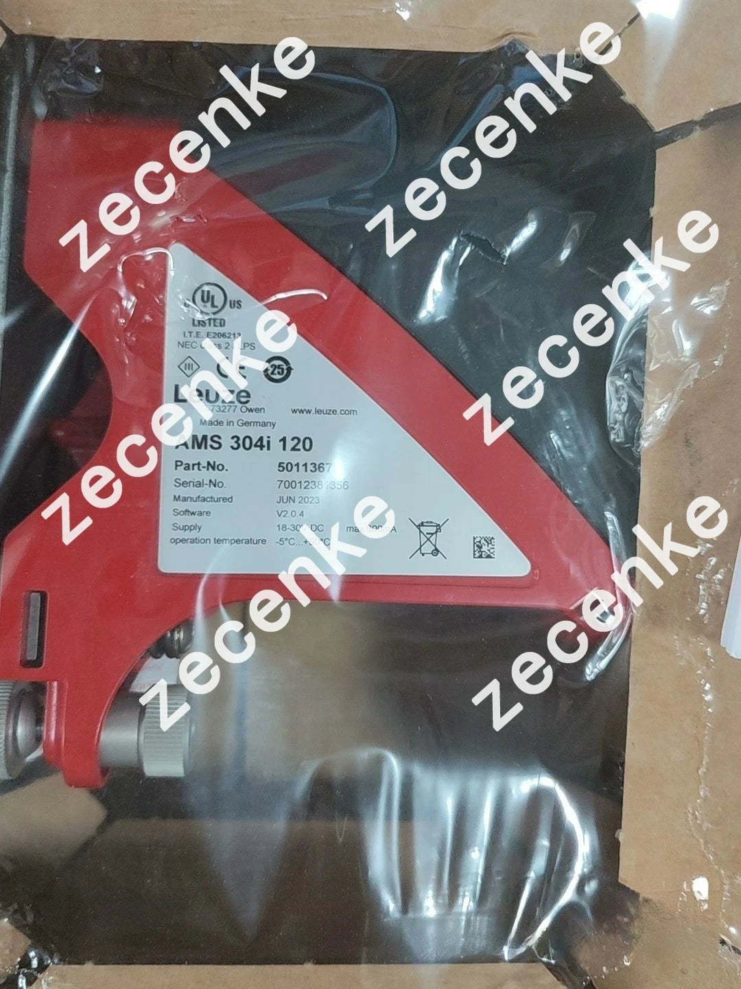 LENZE Range Sensor AMS 304I 120 for Industrial Applications