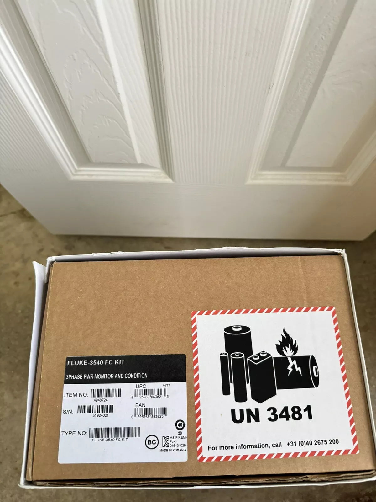 FLUKE 3540 FC 3-Phase Power Monitor / New Sealed