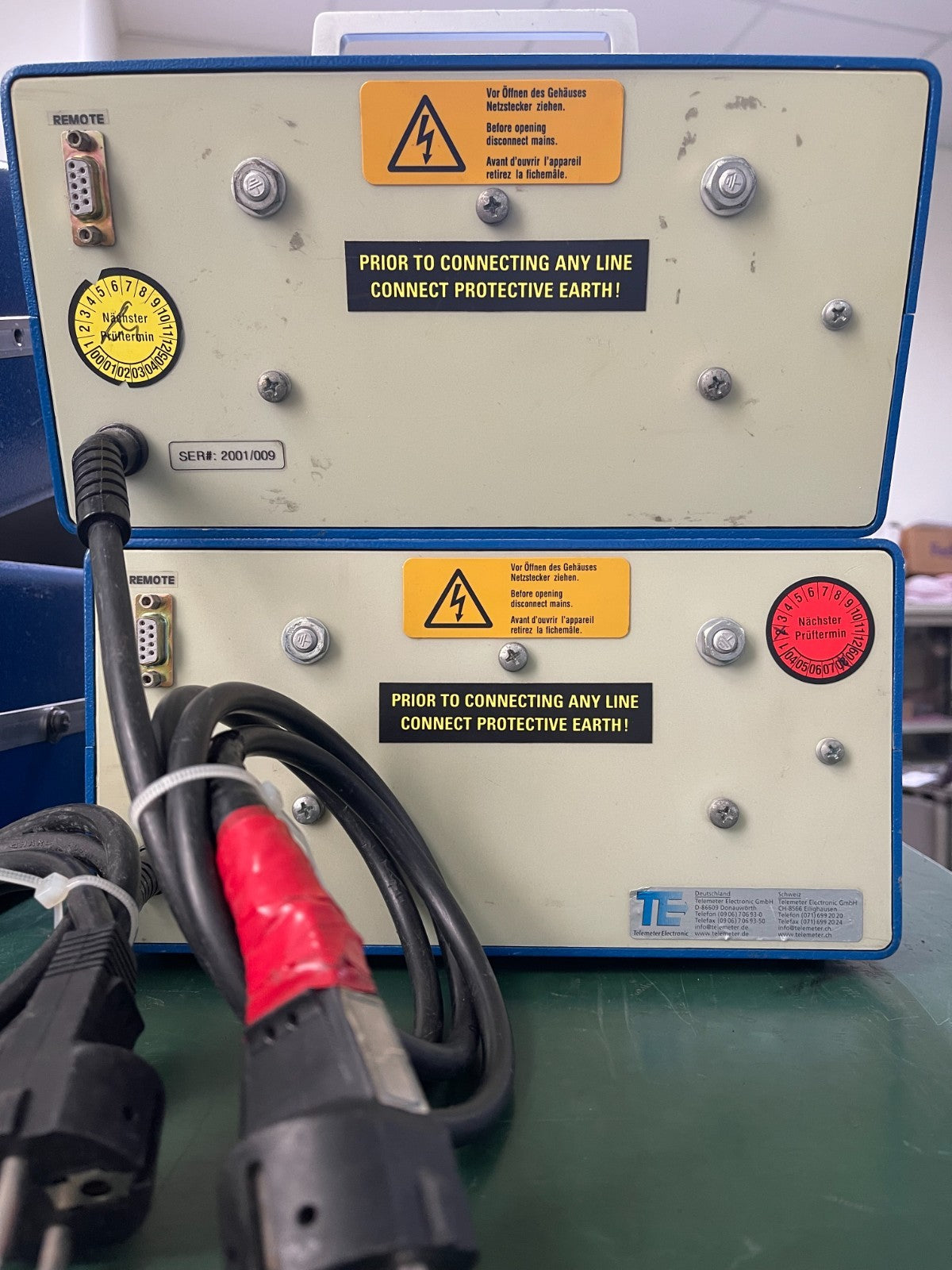 ROLF HEINE Hochfrequenztechnik NNB-2/16Z Two line V-LISN 9 kHz - 30MHz - XG eqpt